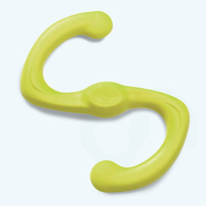 Bumi BUILT FOR GENTLE CHEWERS
Flexing to twice its length during tug-of-war, this S-shaped dog toy is a fan favorite. The smart design makes it a natural for fetch, tug-of-war, keep away, and other dog-and-human games.

Bumi’s stretchy shape makes for epi
